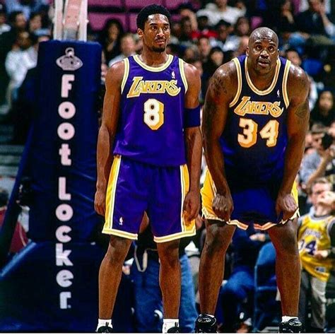 Kobe Bryant And Shaq Nba Mvp Kobe Bryant Shaquille Oneal