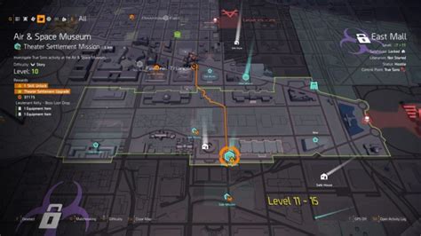 Division 2 Map Levels