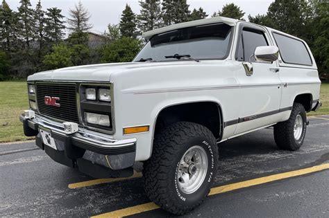 1991 Gmc Jimmy 4x4 For Sale On Bat Auctions Sold For 37500 On