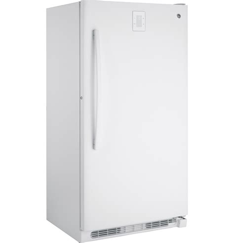 Ge® 166 Cu Ft Frost Free Upright Freezer Fuf17dhrww Ge Appliances