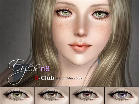 S Club Eyes N8 Eyes Sims 3 Sims 3 Mods