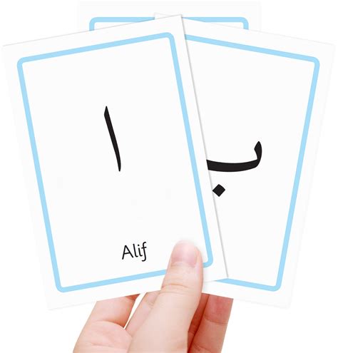 Arabic Alphabet Flashcards Printable Pdf Artofit