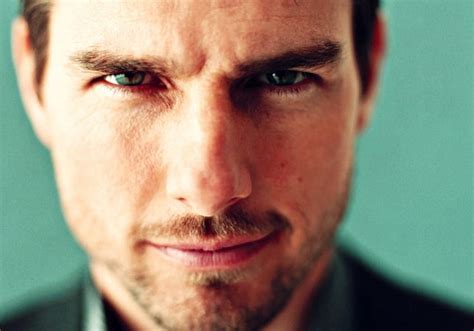 Tom Cruise Green Close Up Face Man Actor Hd Wallpaper Peakpx