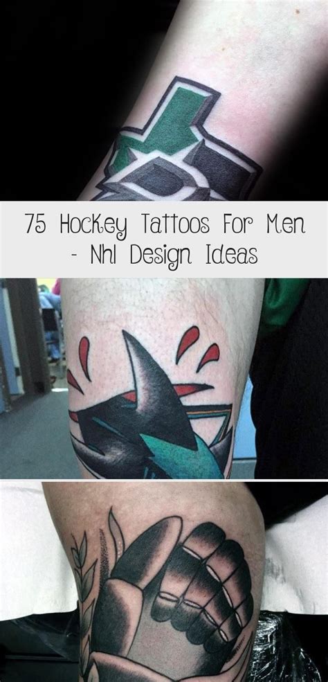 75 Hockey Tattoos For Men Nhl Design Ideas Tattoos In 2020 Tattoo