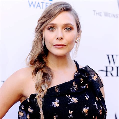 Daily Beauty Buzz Elizabeth Olsen S Loose Braid