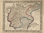 My 1860 map of Prussia, the German states and part of Austria (x-posted ...