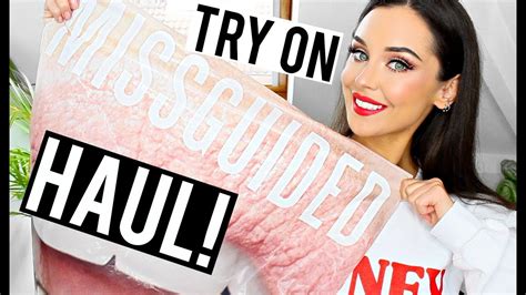 MISSGUIDED TRY ON HAUL OCTOBER 2017 KatesBeautyStation YouTube