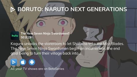 Watch Boruto Naruto Next Generations Season 1 Episode 29 Streaming