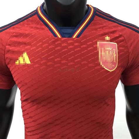 Camiseta España Preimera Equipación 2022 Mundial EdiciÓn Jugador Lars7