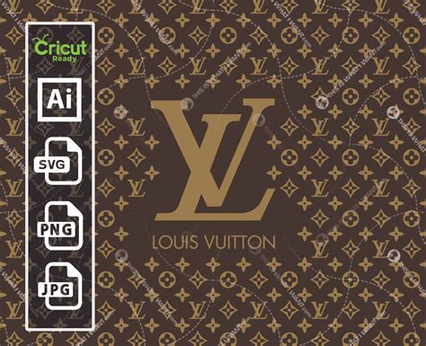 Louis Vuitton Logo Monogram Inspired Vector Art Design Hi Quality