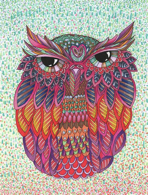 Amazing Owl Digital Art By Kim Kosirog Pixels