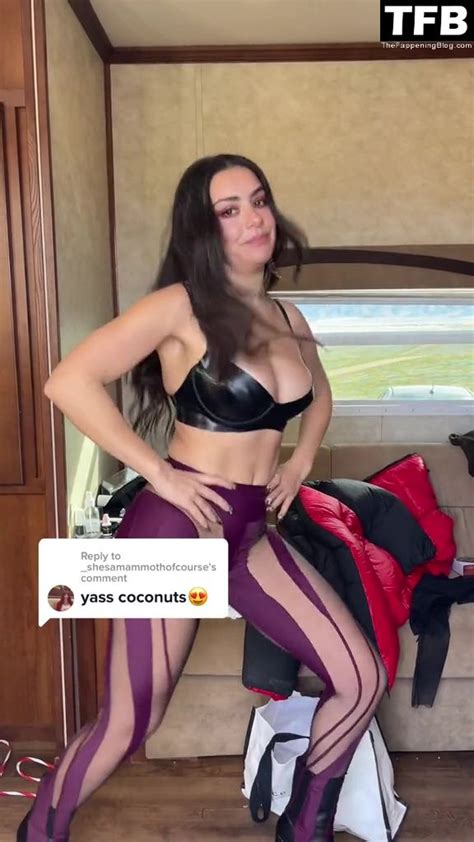 Charli Xcx Teases With Her Sexy Tits Pics Video Thefappening