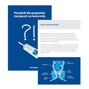 Hemoroidy Przyczyny Objawy Leczenie Poradnik Pacjenta