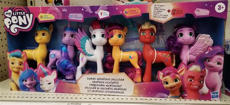 My Little Pony A New Generation Set Of 6 Big Ponies Shining Adventures