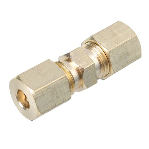 Brass Compression Fitting Union For 316 Od Hydraulic Brake Lines 5