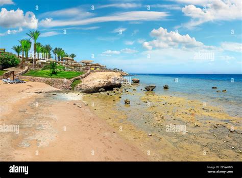 View Of The Egypt Red Sea Beach Stock Photo Alamy