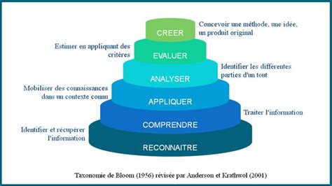 Taxonomie De Bloom Révisée Taxonomie De Bloom