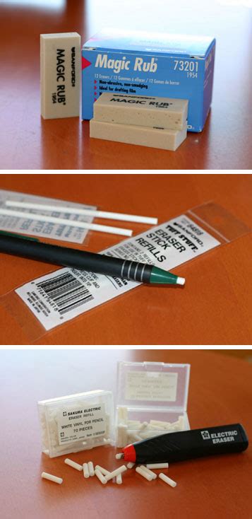 Drawing Supplies Erasers By J Scott Campbell On Deviantart