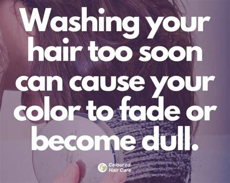 How Long Should You Wait To Wash Your Hair After Coloring The Real