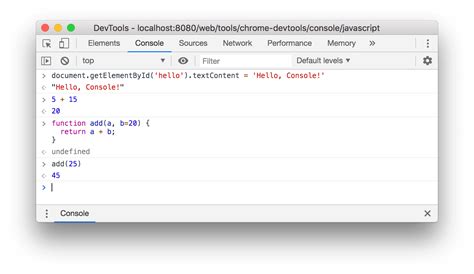 If the default theme is a bit boring for you or you like to have different kinds of fonts for different types of spreadsheets, then changing the font is a good. Get Started With Running JavaScript In The Console ...