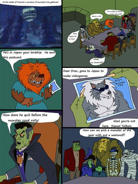 Scooby Doo And The Reluctant Werewolves Page 1 By Lonewarrior20 On