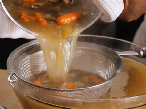 Homemade chicken stock is the perfect way to use up leftover chicken bones. How to Make Chicken Stock : Food Network | Food Network