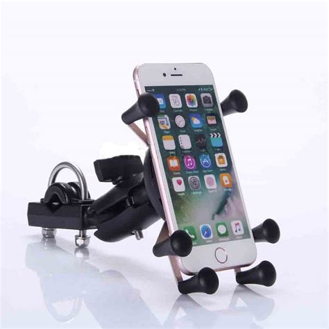 You just need to fix it in portrait or landscape orientation according to your need, and you are ready to enjoy the experience. Dogain Handle Fixed Motorcycle Bike Mobile Phone Holder ...