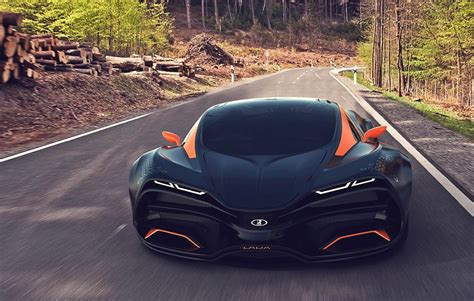 Lada Raven Concept As An Imaginary Supercar