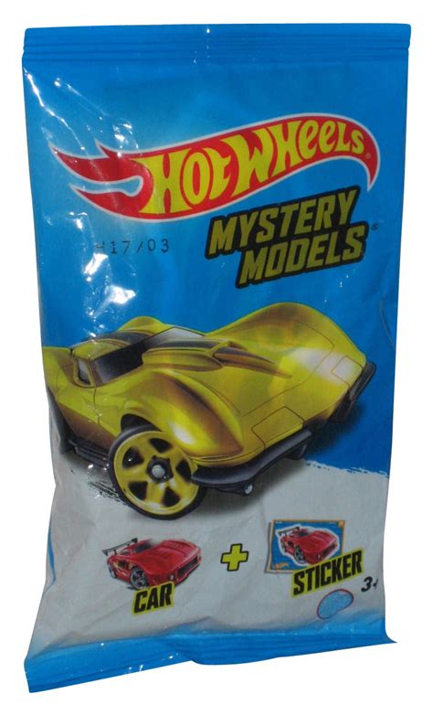 hot wheels mystery models 2014 mattel toy car w sticker 1 blind pack