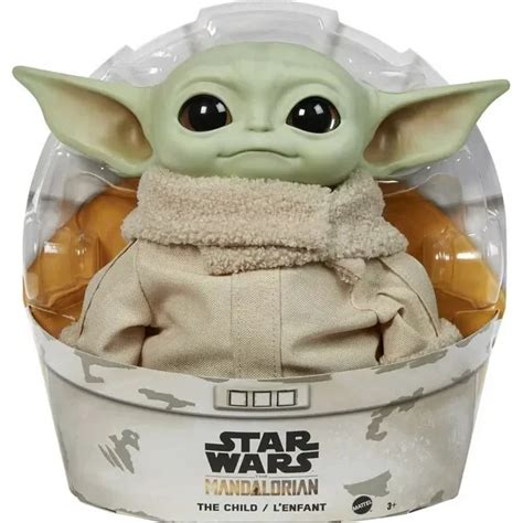 Star Wars Mandalorian The Child 11 Plush Baby Yoda Doll Grogu Soft