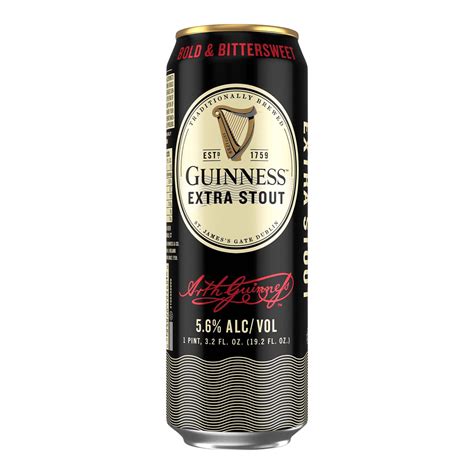 Guinness Extra Stout Single Can 192 Oz Can Stout Meijer Grocery