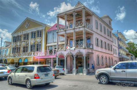 Bay Street In Downtown Nassau The Bahamas By 242digital Bahamas