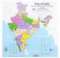 States And Capitals Map Of India India Map India Worl - vrogue.co