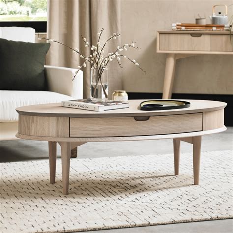 Cookes Collection Fino Scandi Oak Coffee Table Coffee Tables Living