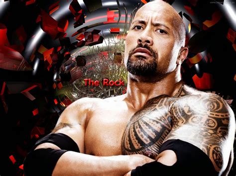 The Rock Hd Wallpapers Wrestling Wallpapers