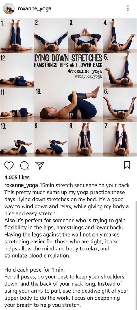 Laying Down Stretches Yoga Routine Yoga Benefits Yoga Sequences