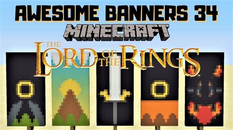 Prämedikation Geldleihe Schnell Lord Of The Rings Banner Minecraft