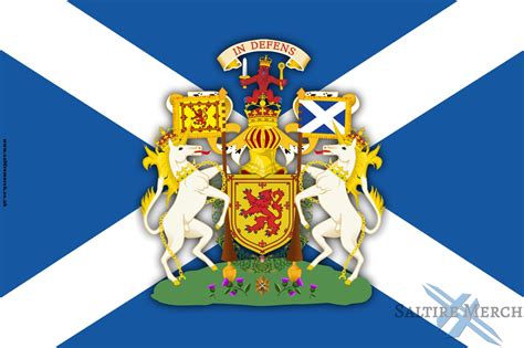 Coat Of Arms Saltire Flags Saltire Merch