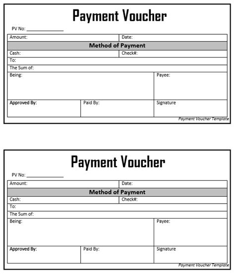 Payment voucher requires only some general headings which can be the name of the institution.download payment voucher template.customize and print it. 8 Free Sample Cash Voucher Templates - Printable Samples