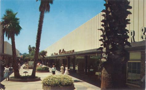 Vintage Postcards Stanford Shopping Center Bigmallrat Shopping