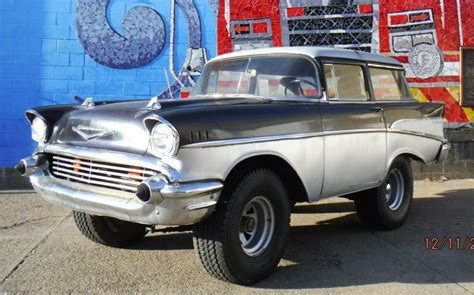 Shoebox Jeep 1957 Chevrolet Nomad 4×4 Barn Finds