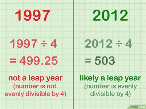 Cómo Calcular Los Años Bisiestos 7 Pasos Con Imágenes