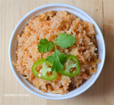 Varadas Kitchen Mexican Tomato Rice
