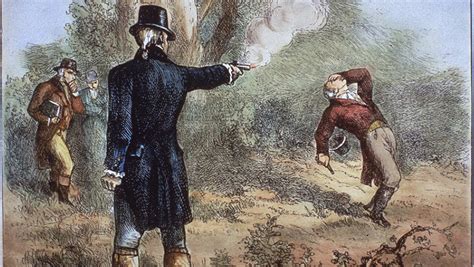 Hamilton And Burr Faced Off For A Duel In Weehawken Nj 216 Years Ago