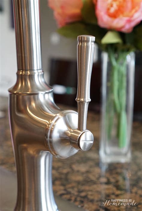 Remember, lefty loosy, righty tighty. How to Install a Kitchen Faucet - Happiness is Homemade