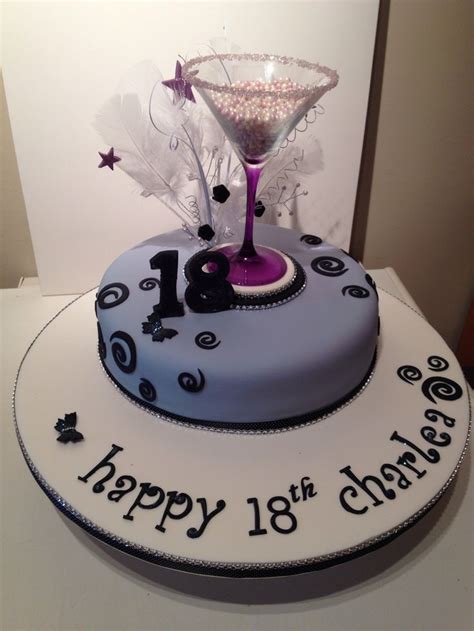 54 Best 18th Birthday Cake Images On Pinterest 18th Birthday Cake
