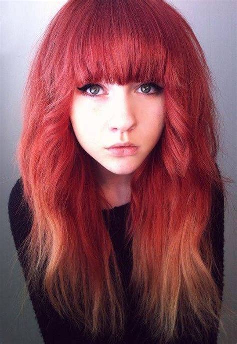 Girls With Red Hair Ombre Color Red Ombre Hair How To
