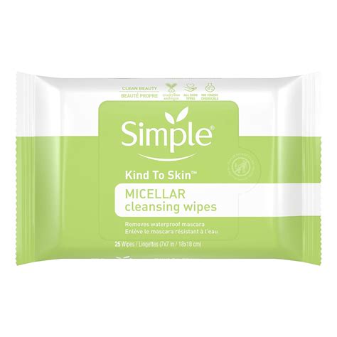 Simple Facial Wipes Micellar Ct Amazon Co Uk Business Industry Science