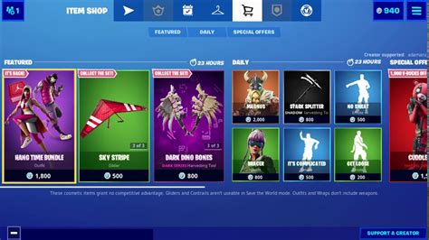 The Hang Time Bundle Is Back In The Shop Fortnite Item Shop Review