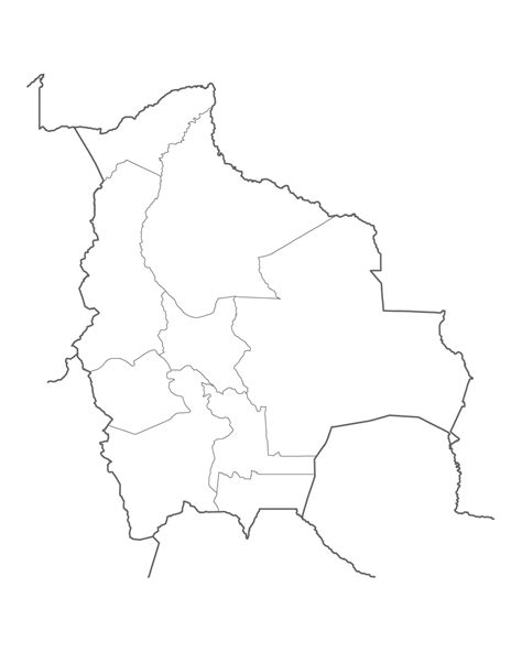 Bolivia Mapas Gratuitos Mapas Mudos Gratuitos Mapas En Blanco My XXX